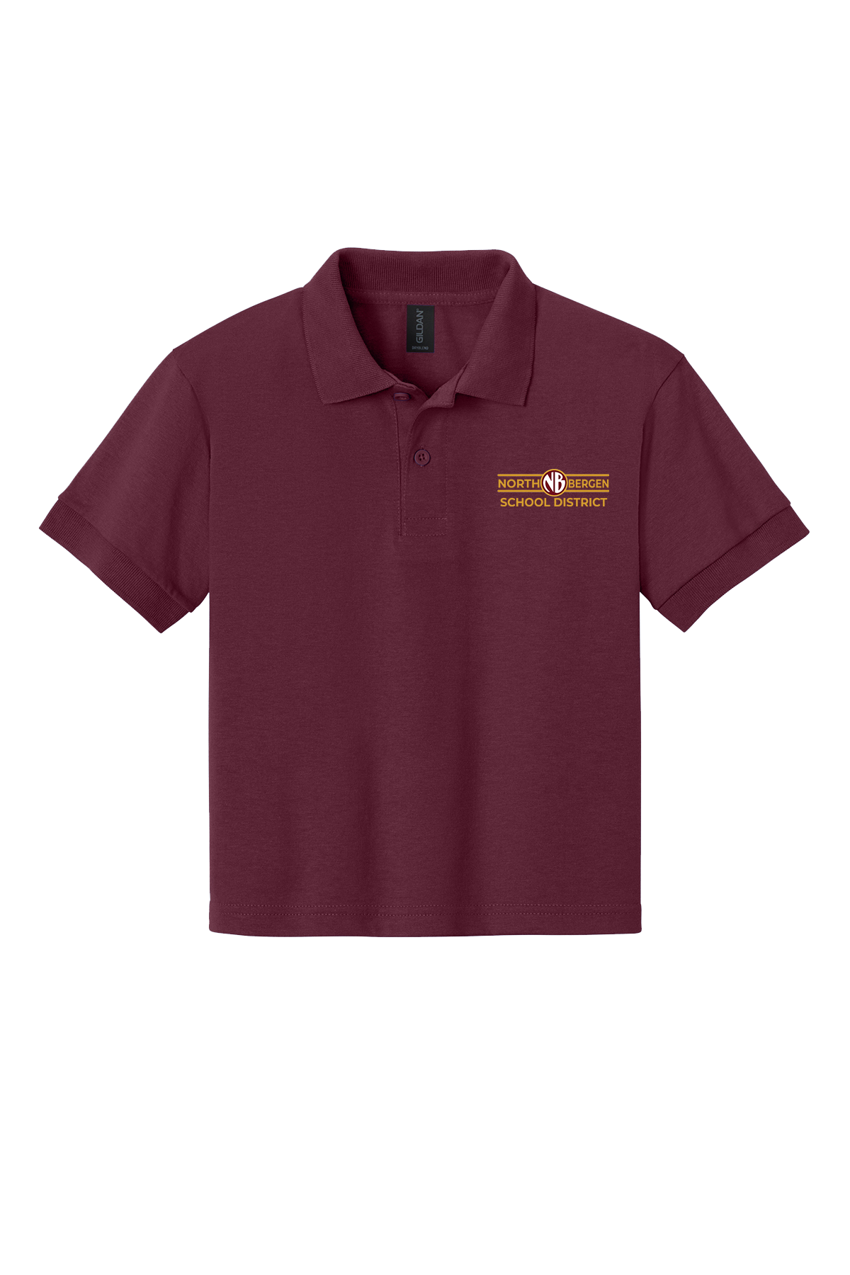 North Bergen Junior High School Printed Polo Shirt