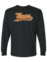 East Brunswick Magnet School Tigers script logo long sleeve shirt